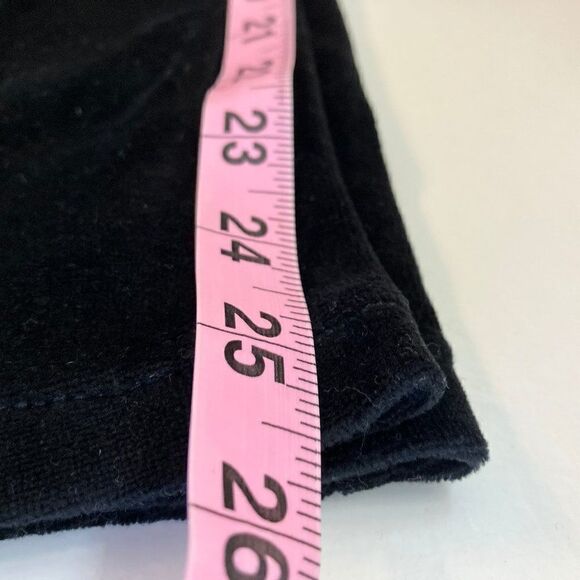 White Lily Sz XL Black Stretch Drawstring Pant - Picture 5 of 8